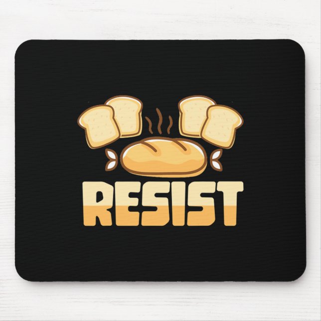 Mousepad Resistir ao Gluten Free (Frente)
