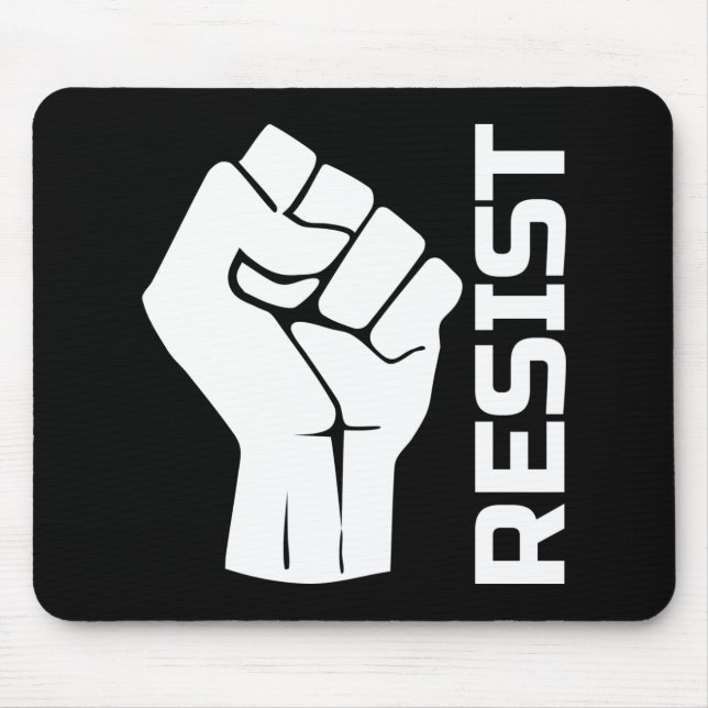 Mousepad Resistir com punho - em branco 0002 (Frente)