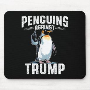 Mousepad Resistir Pinguins Contra Trump - Tornar o Imposto