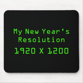 Mousepad Resolução de Ano Novo - 1920 X 1200