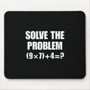 Mousepad Resolva O Problema 67 Meme Seis Sete Matemática El