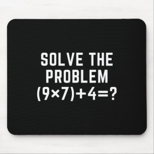 Mousepad Resolva O Problema 67 Meme Seis Sete Professor De