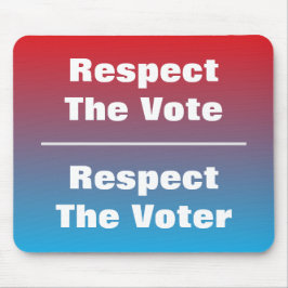 Mousepad Respeite a votação e o eleitor