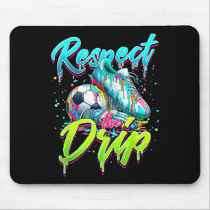 Mousepad Respeite O Disco Do Sorvete Do Soccer Com Sprink