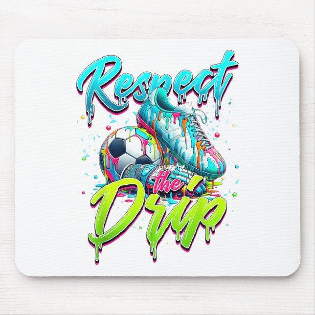 Mousepad Respeite O Disco Do Sorvete Do Soccer Com Sprink (Frente)