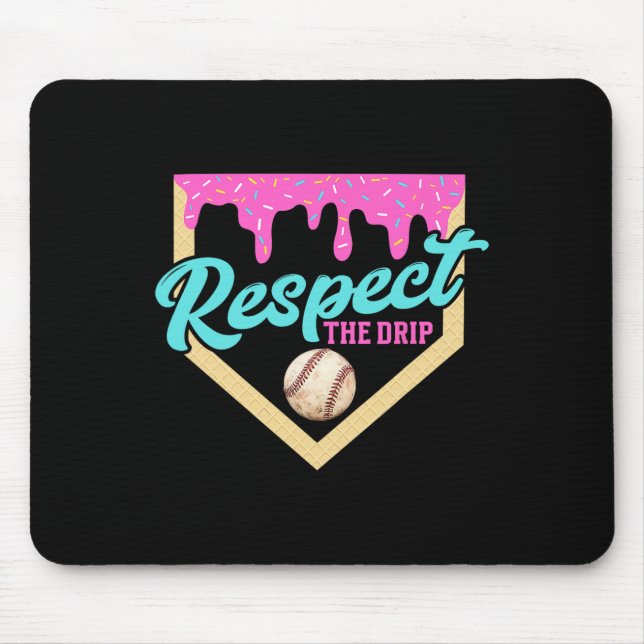 Mousepad Respeite O Drip Bysebyll Home Plate Sorvete Dri (Frente)