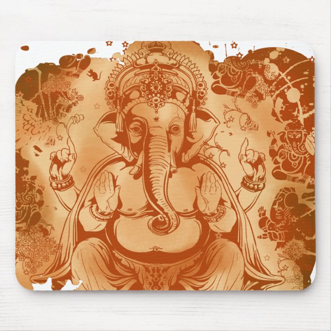Mousepad respingo da oxidação do ganesh (Frente)