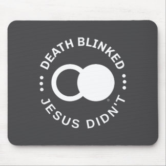 Mousepad Ressurreição Cristã Morte Piscou Jesus Não 