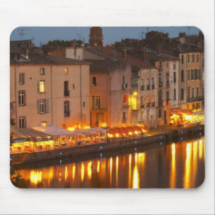 Mousepad Restaurantes ao longo do rio l'Herault. L'Herault