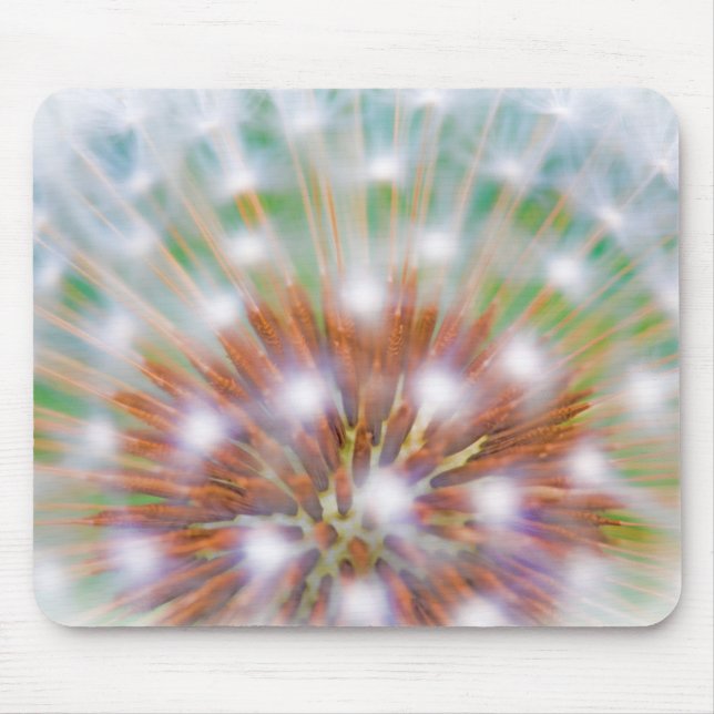 Mousepad Resumo da cabeça da semente de dente-de-leão (Frente)