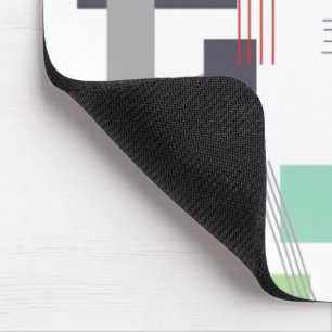 Mousepad Retângulos e linhas abstrato