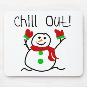Mousepad Retire Camisetas e presentes de Snowman