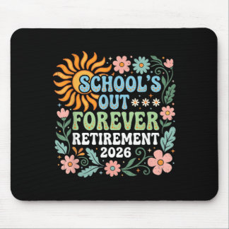 Mousepad Retired Teacher 2026 Retired Life Teacher