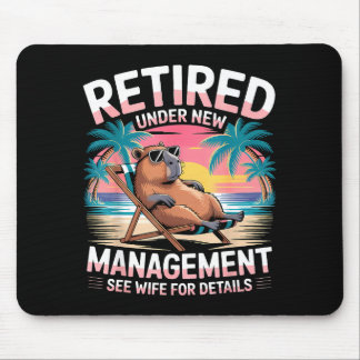 Mousepad Retired Under New Management See Wife Funny Retire