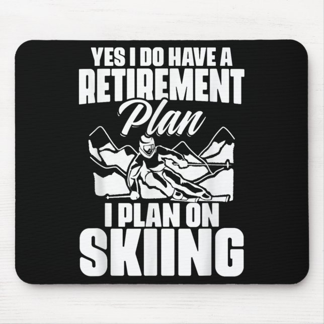 Mousepad Retiree Funny Retirement Retirement Recession Pens (Frente)