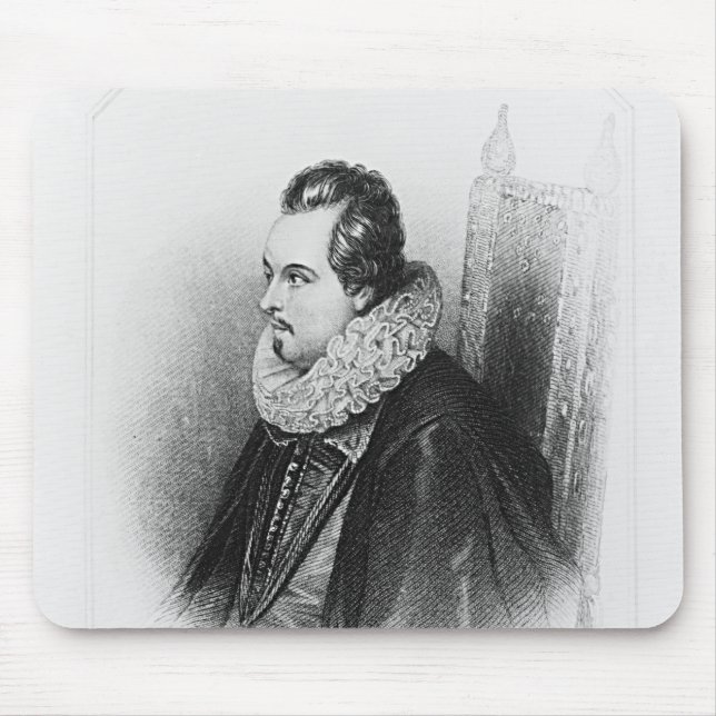Mousepad Retrato conde de Charles Blount do 8o de (Frente)