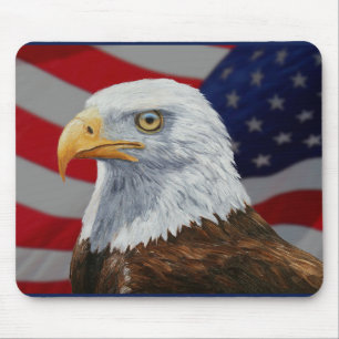 Mousepad Retrato da águia-calva