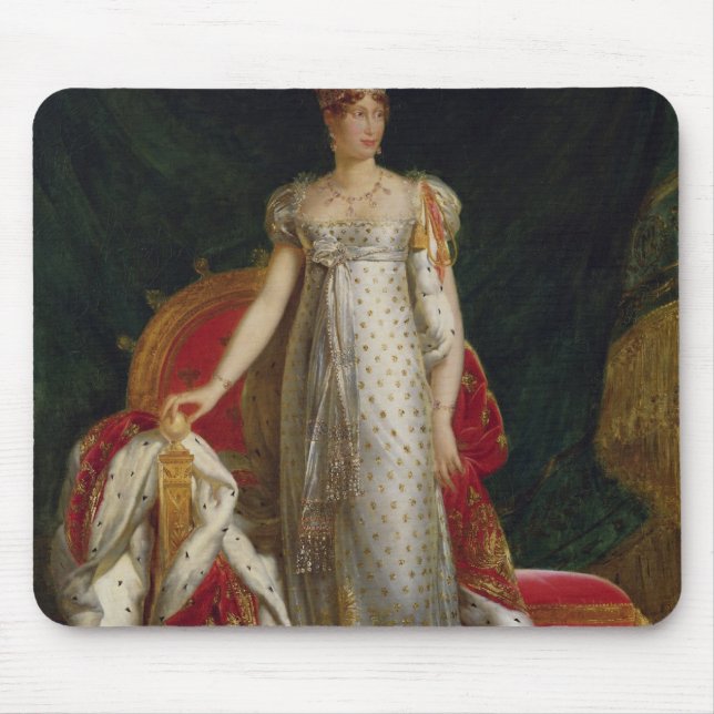 Mousepad Retrato da imperatriz Marie Louise de France (Frente)