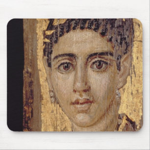Mousepad Retrato da mamã de uma mulher, de Fayum,