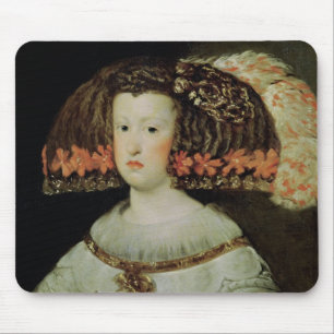 Mousepad Retrato da rainha Maria Anna da espanha