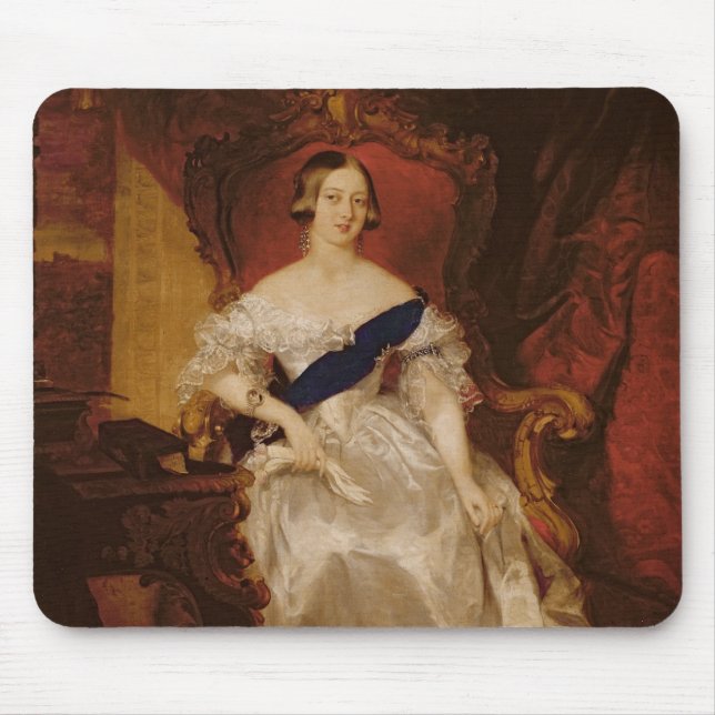 Mousepad Retrato da rainha Victoria (Frente)