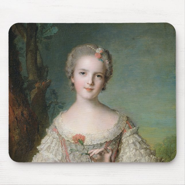 Mousepad Retrato da senhora Louise de France (Frente)