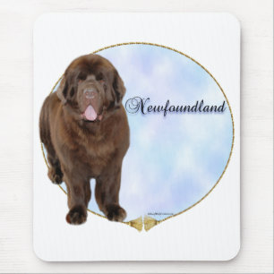 Mousepad Retrato da Terra Nova Castanha