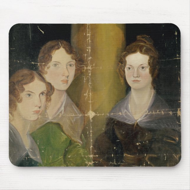 Mousepad Retrato das irmãs de Bronte, c.1834 (Frente)