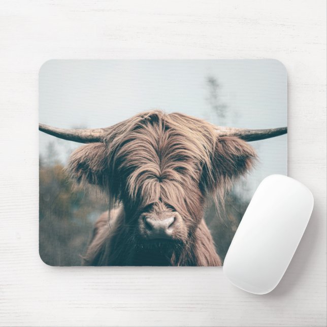Mousepad Retrato das vacas do planalto (Com mouse)