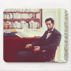 Mousepad Retrato de Abraham Lincoln