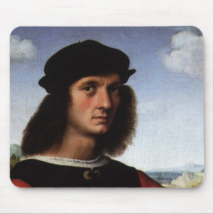 Mousepad Retrato de Agnolo Doni por Raphael Sanzio