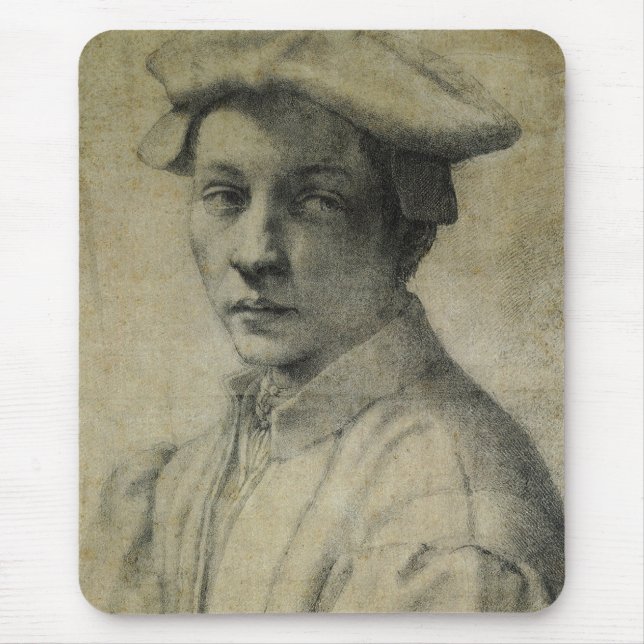 Mousepad Retrato de Andrea Quaratesi por Michelangelo   (Frente)