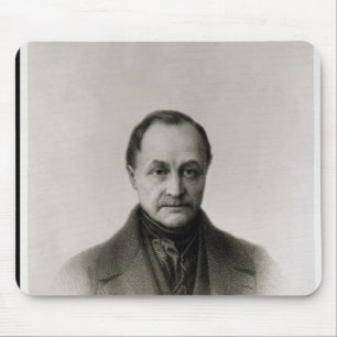 Mousepad Retrato de Auguste Comte, filósofo francês