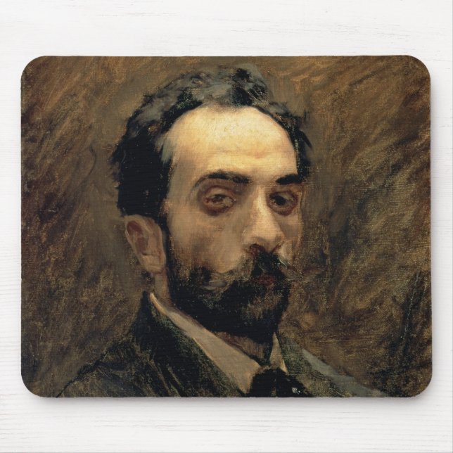 Mousepad Retrato de auto, 1890s (Frente)