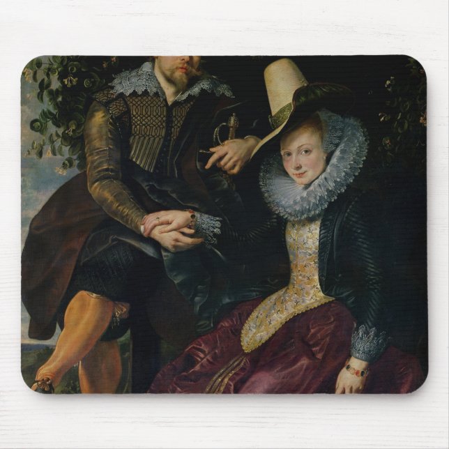 Mousepad Retrato de auto com Isabella Brandt (Frente)