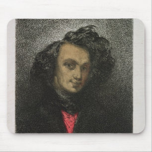 Mousepad Retrato de auto, vestido para 'Hernani