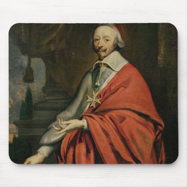Mousepad Retrato de Cardinal de Richelieu (Frente)
