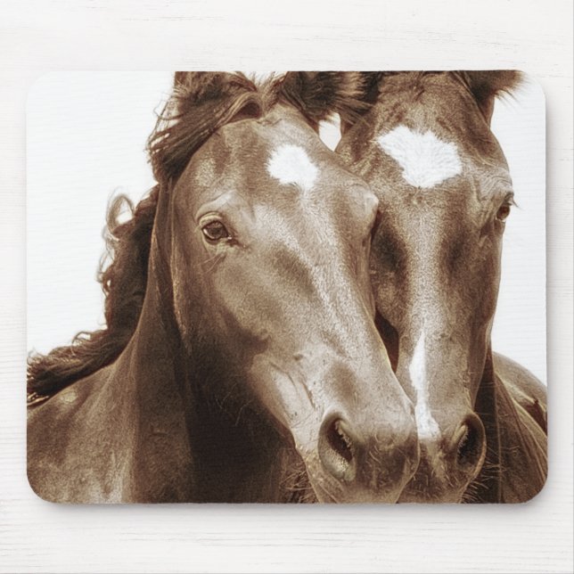 Mousepad Retrato de Cavalo III (Frente)