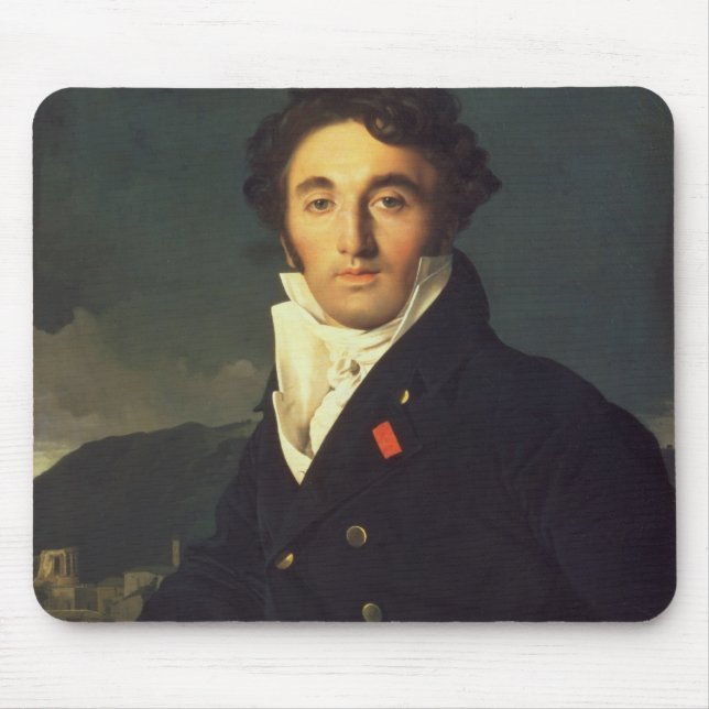 Mousepad Retrato de Charles Cordier 1811 (Frente)