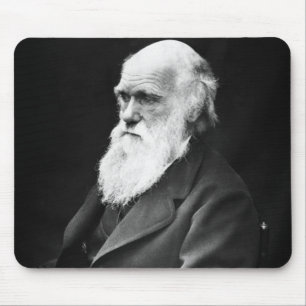 Mousepad Retrato de Charles Darwin