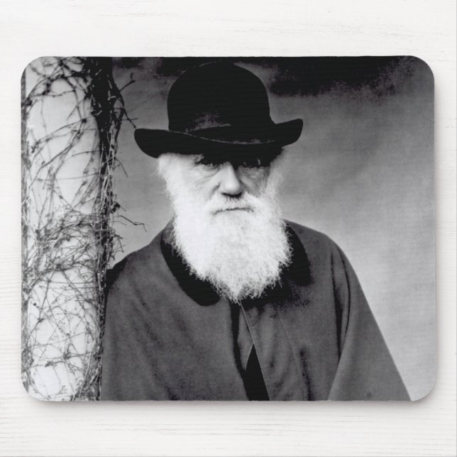 Mousepad Retrato de Charles Darwin 1881 (Frente)
