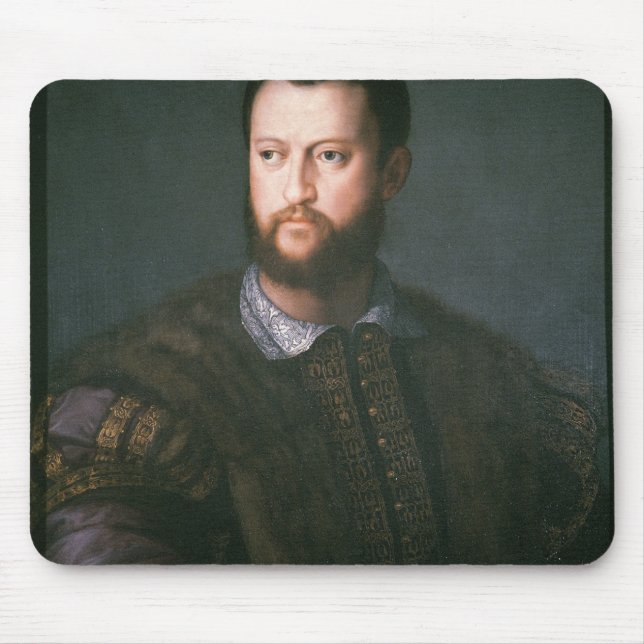 Mousepad Retrato de Cosimo mim de'Medici, século XVI (Frente)