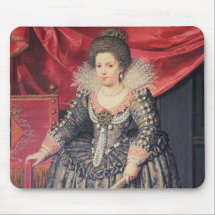 Mousepad Retrato de Elizabeth de 1602-44) filhas de France