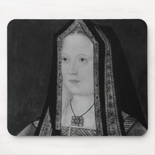 Mousepad Retrato de Elizabeth de York (Frente)