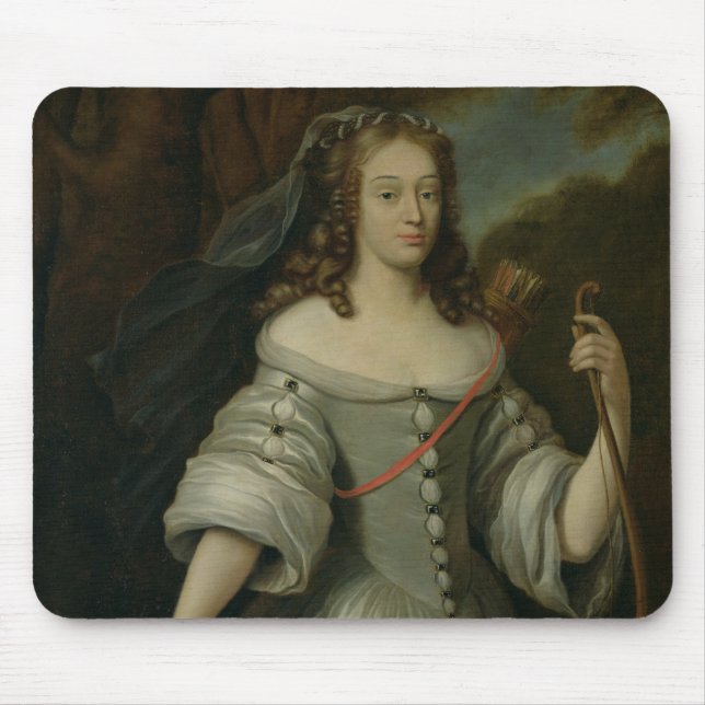 Mousepad Retrato de Francoise Louise de la Baume (Frente)