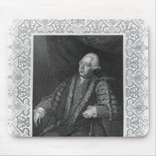 Mousepad Retrato de Frederick norte, conde de Guildford
