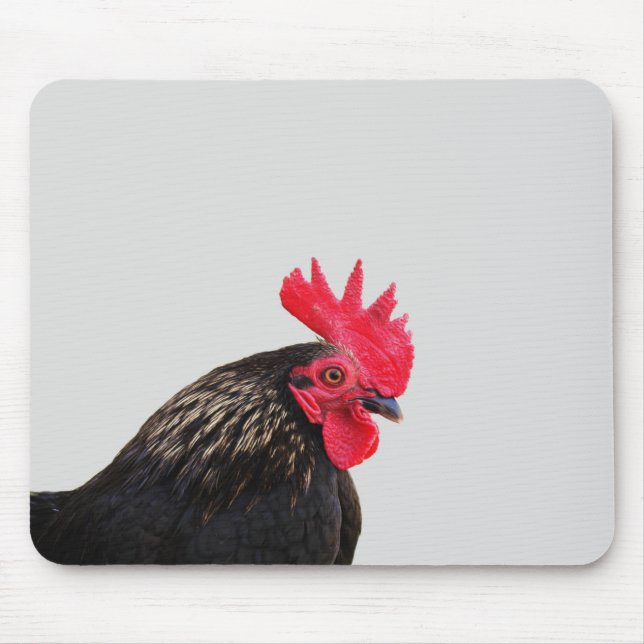Mousepad Retrato de galo (Frente)