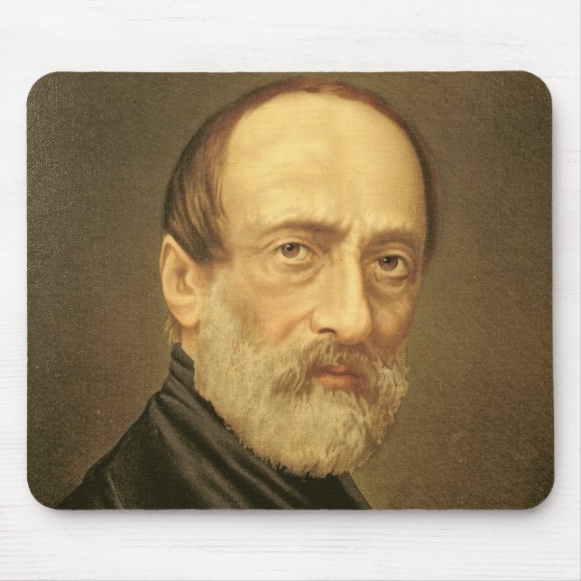 Mousepad Retrato de Giuseppe Mazzini (Frente)