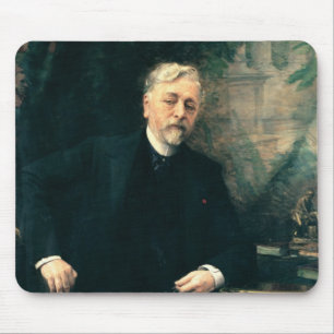 Mousepad Retrato de Gustave Eiffel 1905