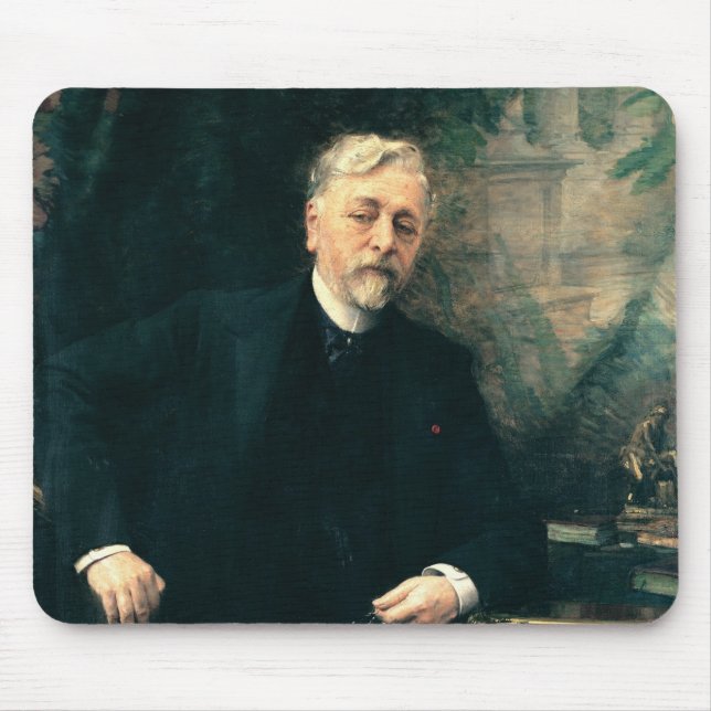 Mousepad Retrato de Gustave Eiffel 1905 (Frente)